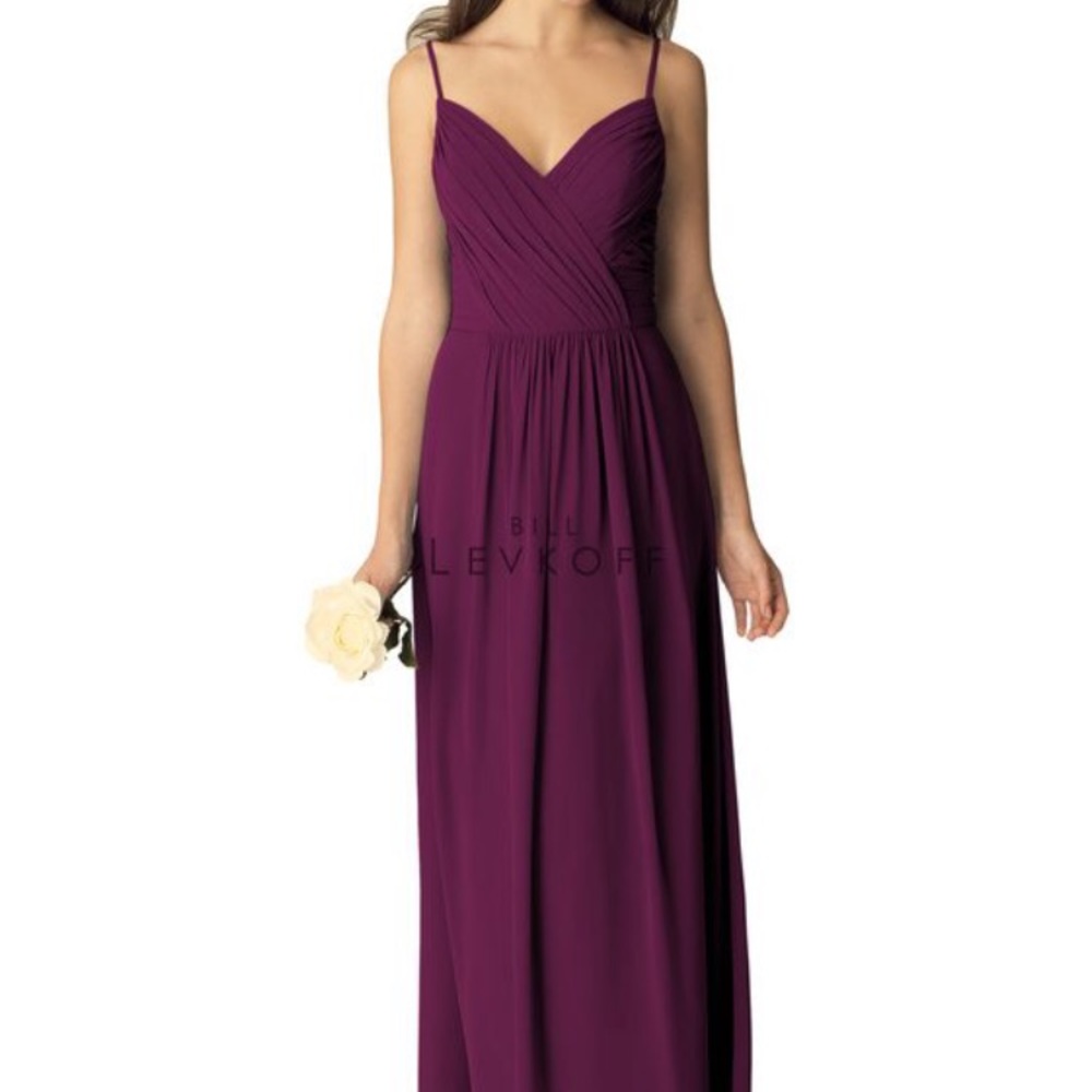 NWT Bill Levkoff bridesmaid dress in color Sangria